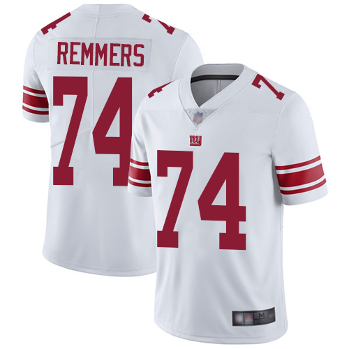 Men New York Giants 74 Mike Remmers White Vapor Untouchable Limited Player Football NFL Jersey